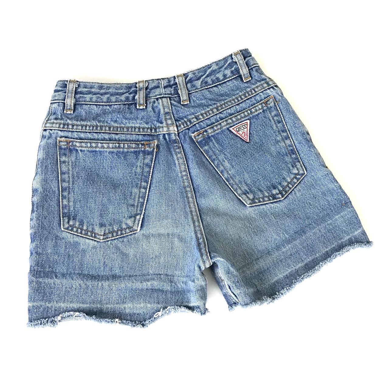 vintage guess jean shorts