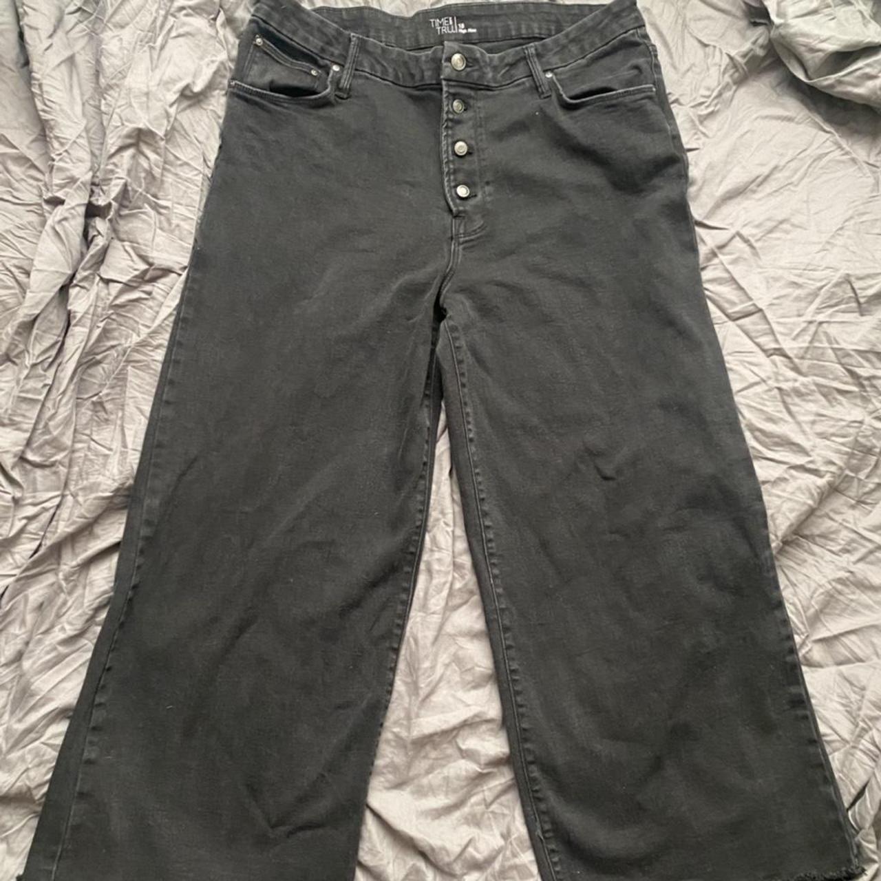[Crosslisted] 18, Time & True Jeans, wide leg and... - Depop