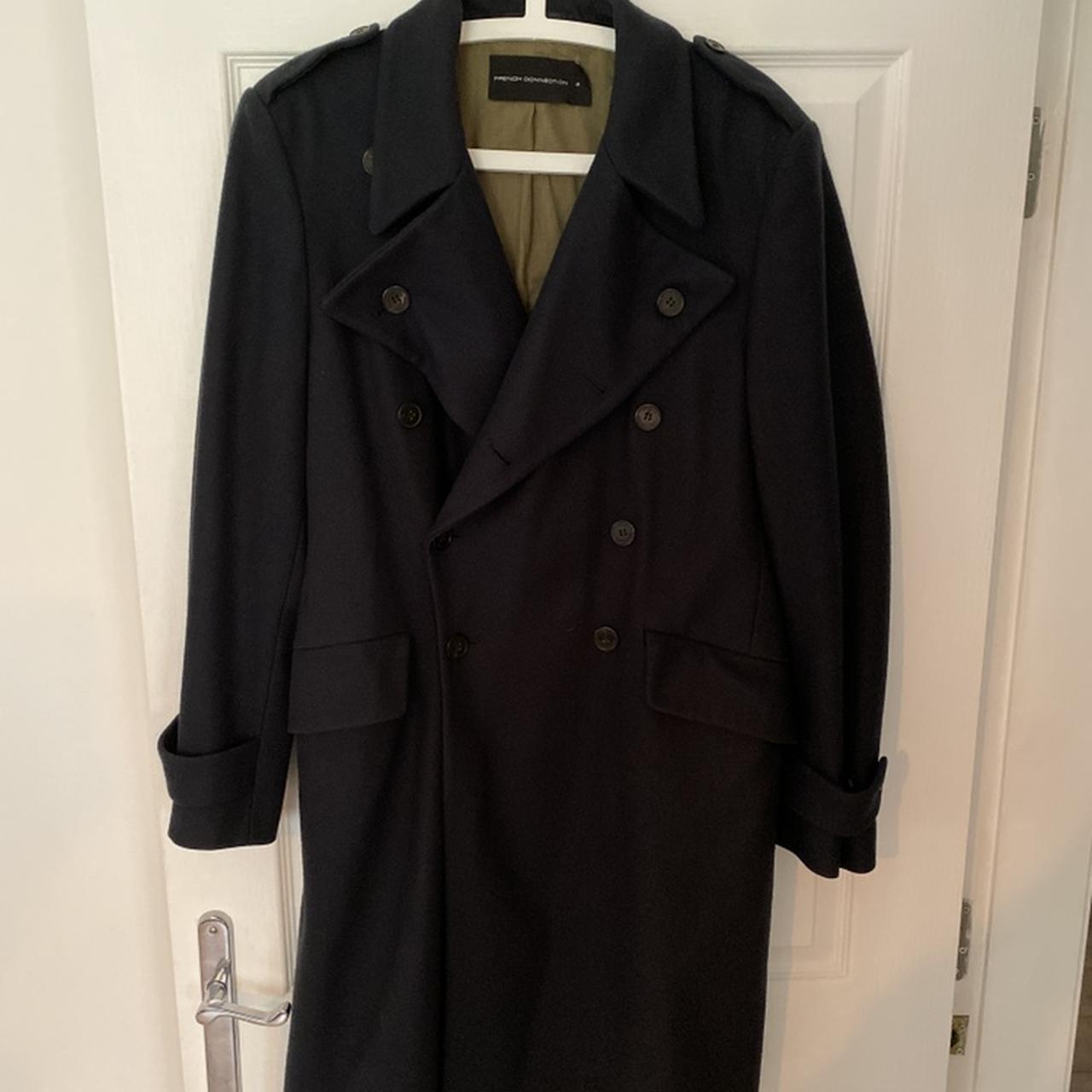 French connection hotsell mens trench coat