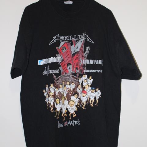 Metallica 20th anniversary t shirt Giant tag - Depop