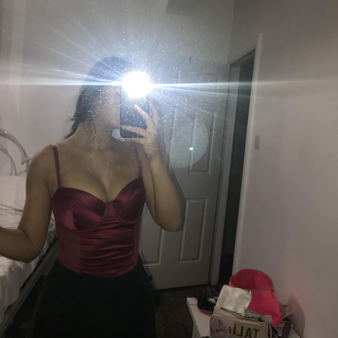 MISSGUIDED thong satin bodysuit super sexy and - Depop