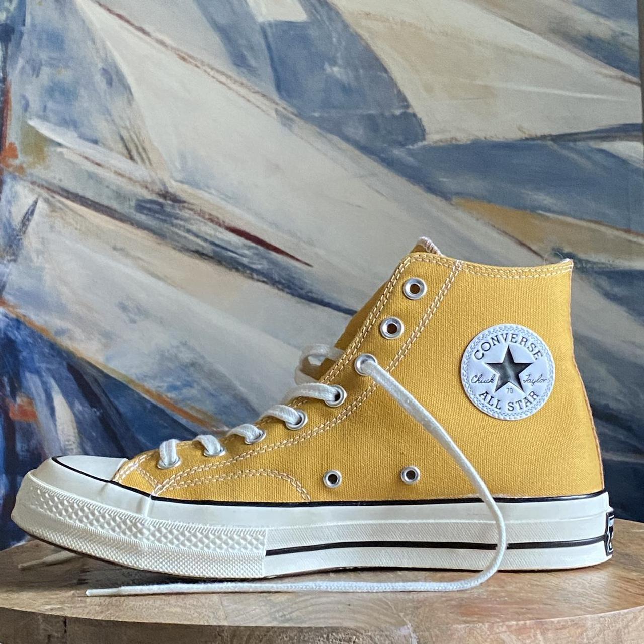 converse kuning mustard