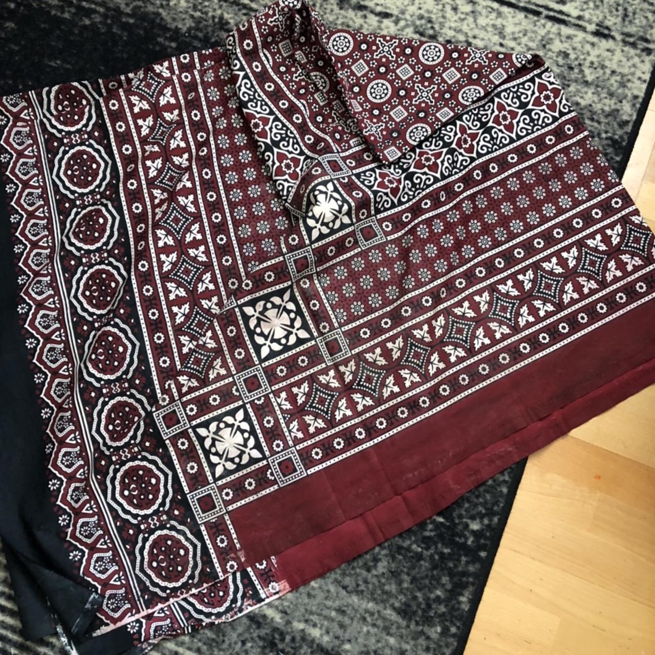 ajrak shawl men