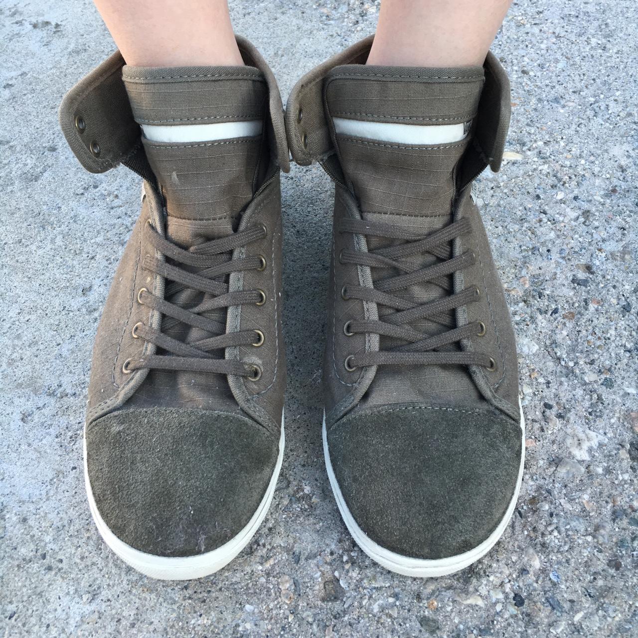 Vinted Vans Hadley hunter green high top