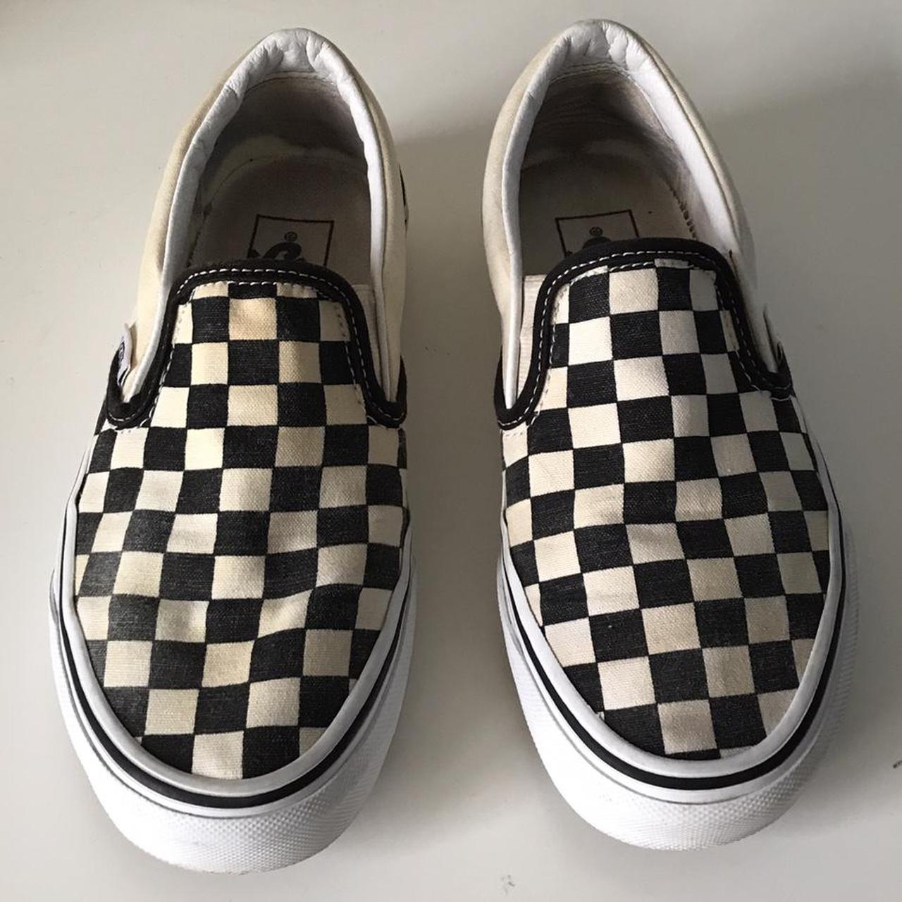 checkered vans poshmark