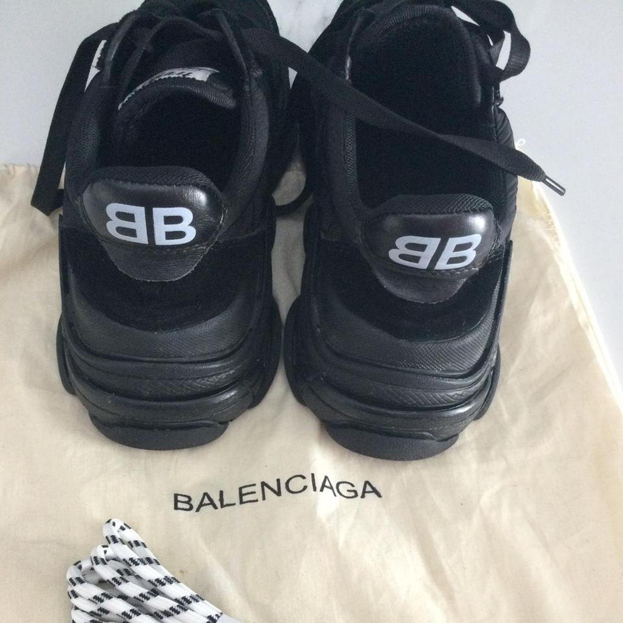 balenciaga all black