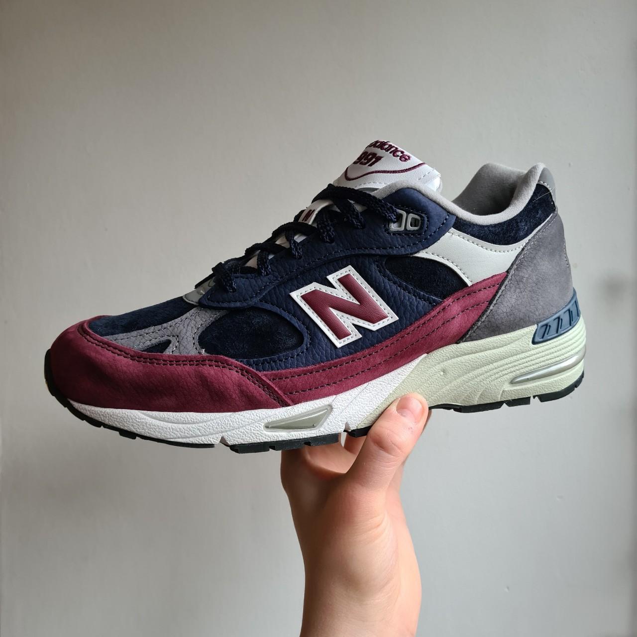 Burgundy new balance outlet 991