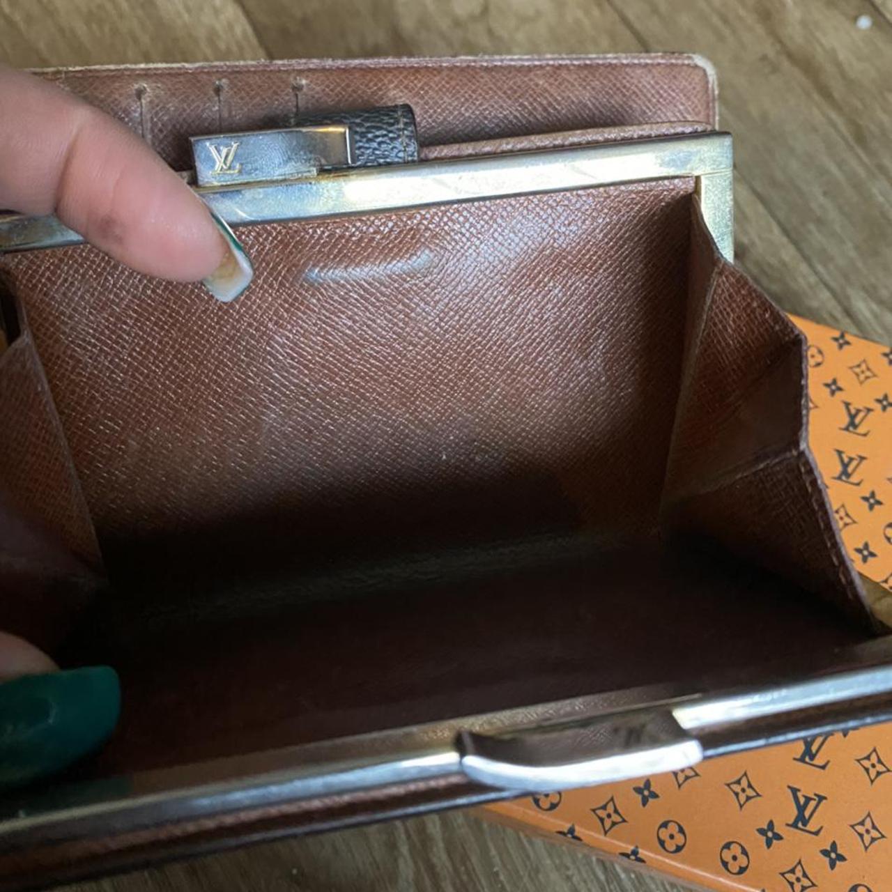 Louis Vuitton monogram clip wallet Vintage Corner - Depop