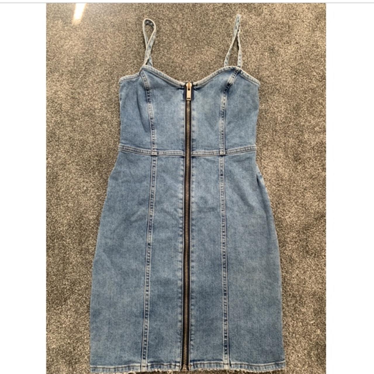 denim dress size 10