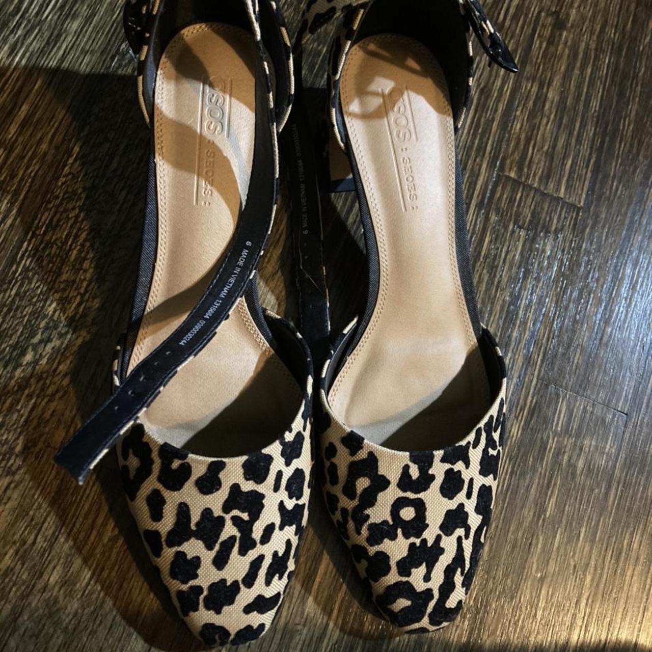 asos leopard shoes