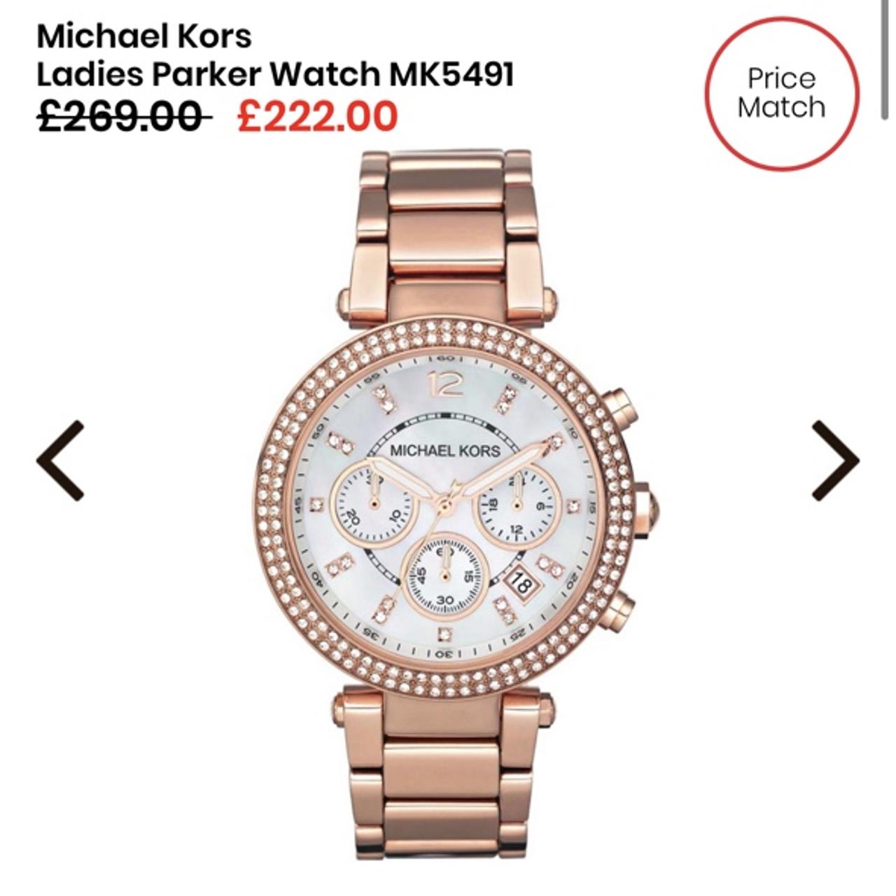 Michael kors discount ladies parker watch