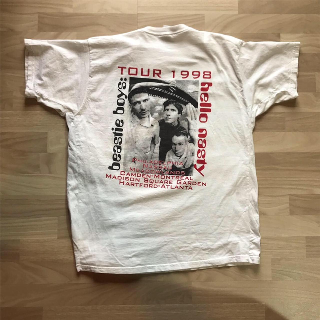 Vintage Hello Nasty Tour Beastie Boys Shirt White Unisex Men S-234XL NE928