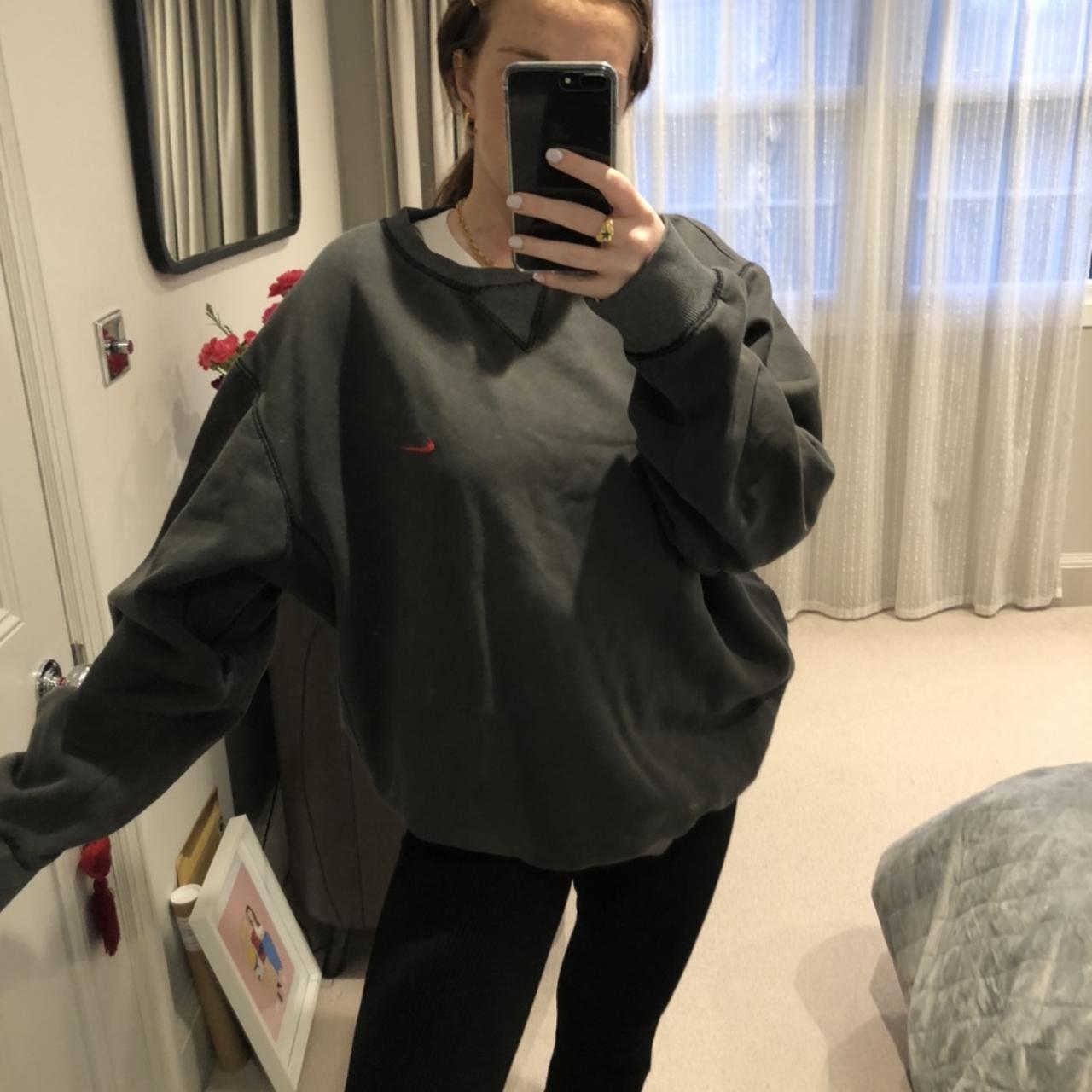 Nike jumper red outlet tick