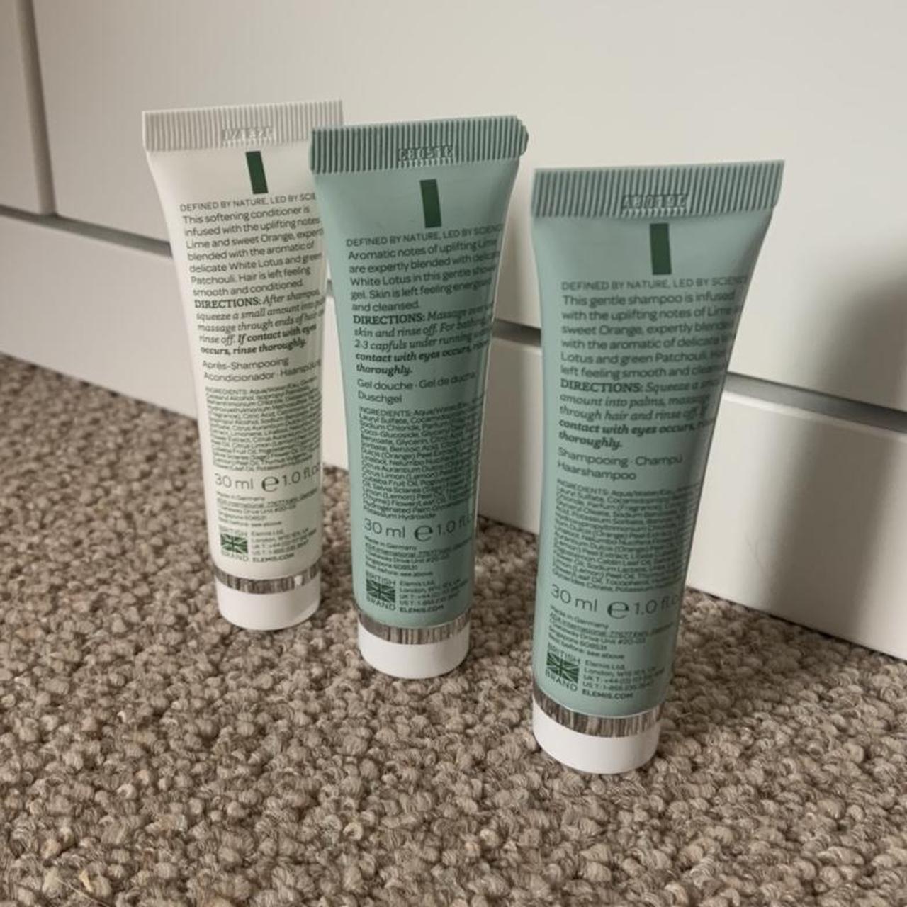 Elemis set 30ml. Includes shampoo, conditioner and... Depop