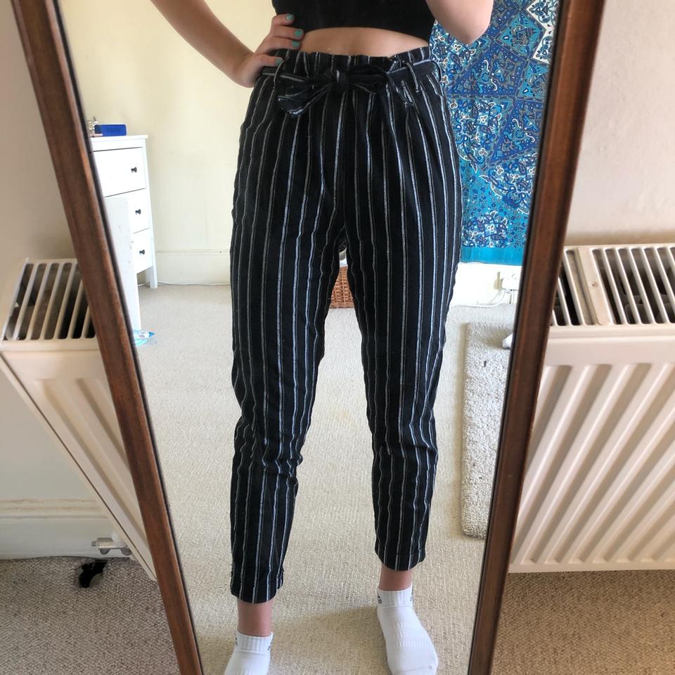 Hollister hot sale striped pants