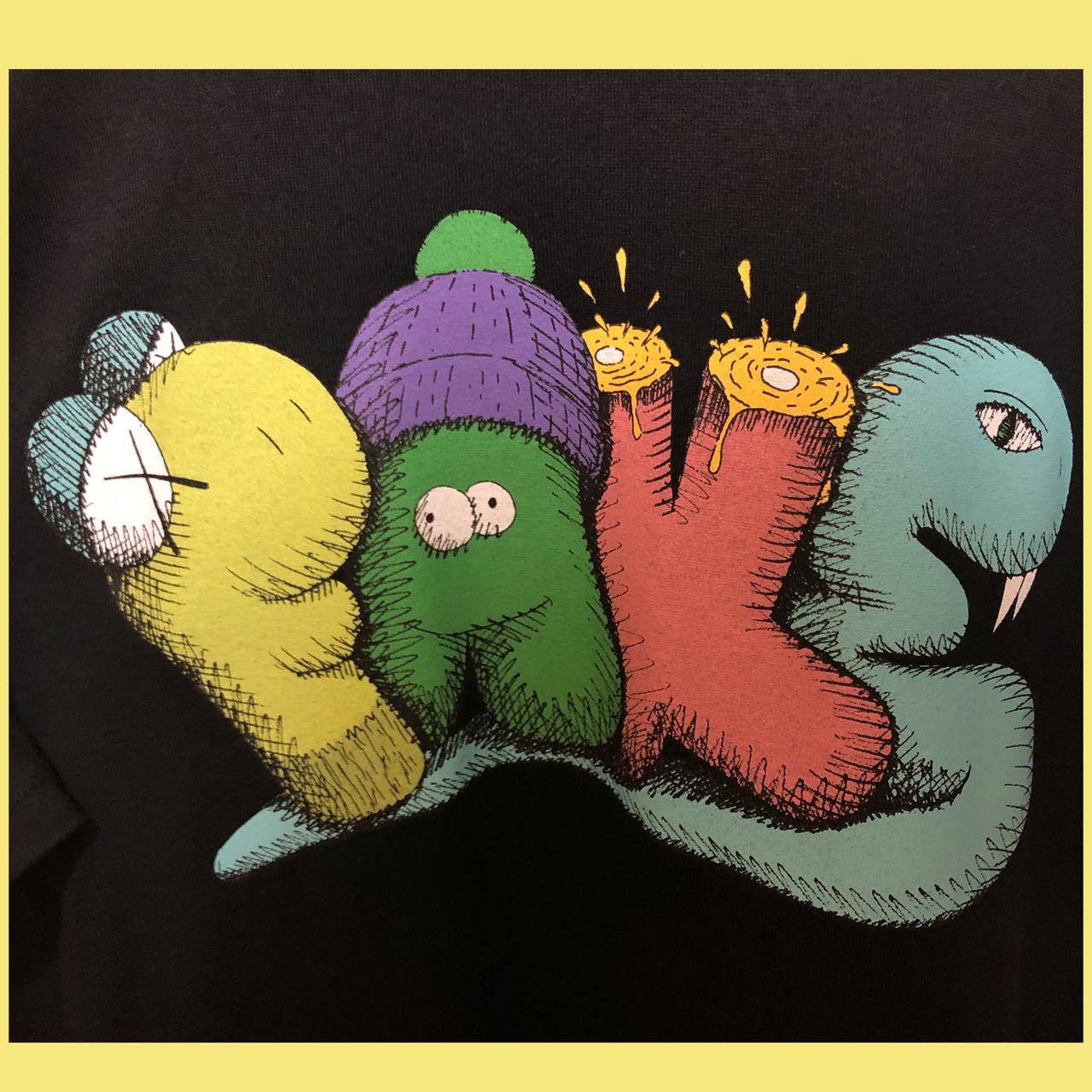 Authentic OriginalFake®️ (KAWS) T-shirt [zoom in | Depop