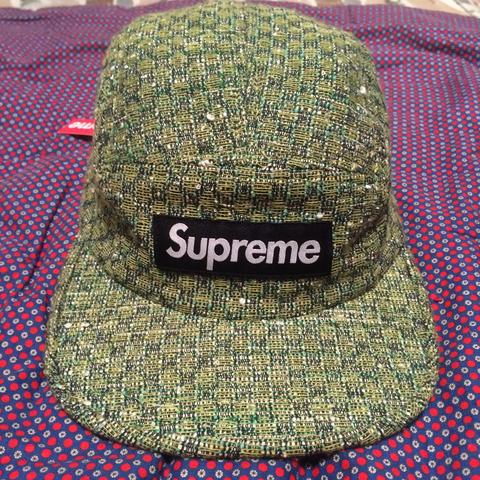 Original Supreme LV Monogram Camp Cap from C&D - Depop