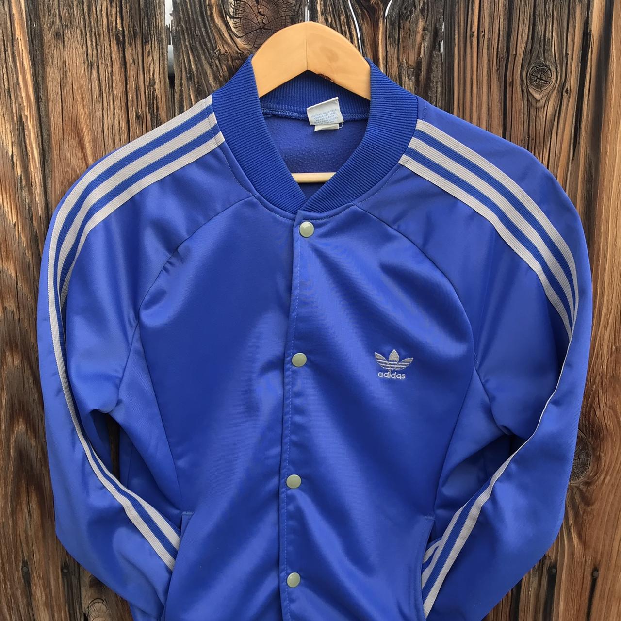 80s adidas track jacket