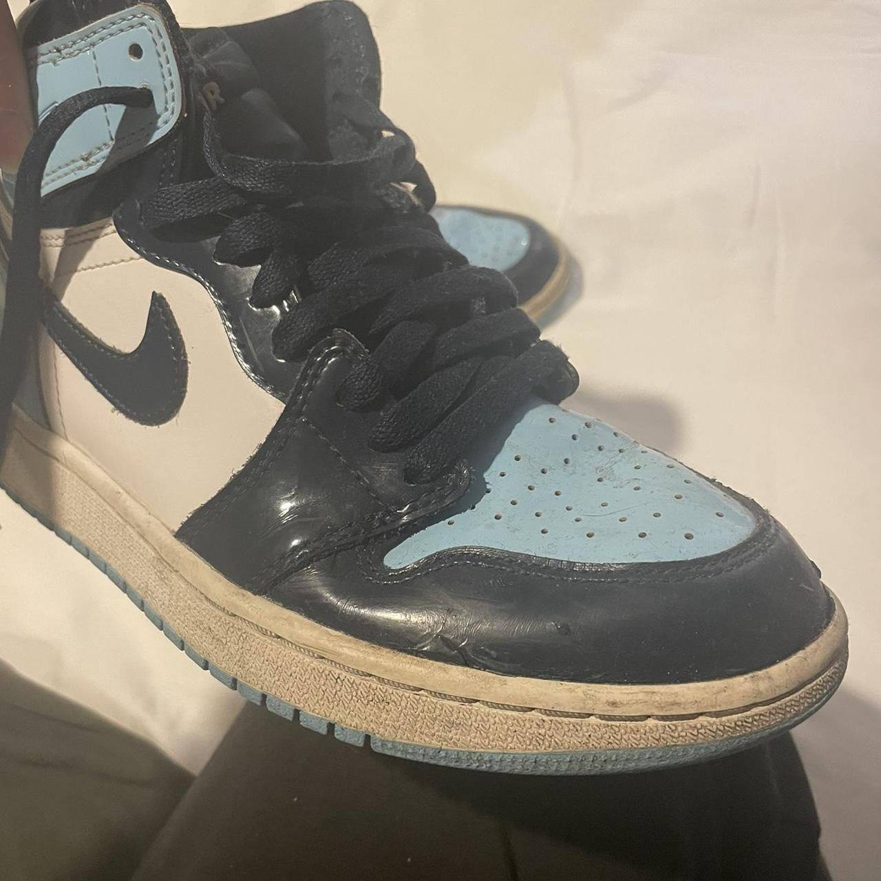 Blue chill Nike Jordan’s General wear and tear,... - Depop