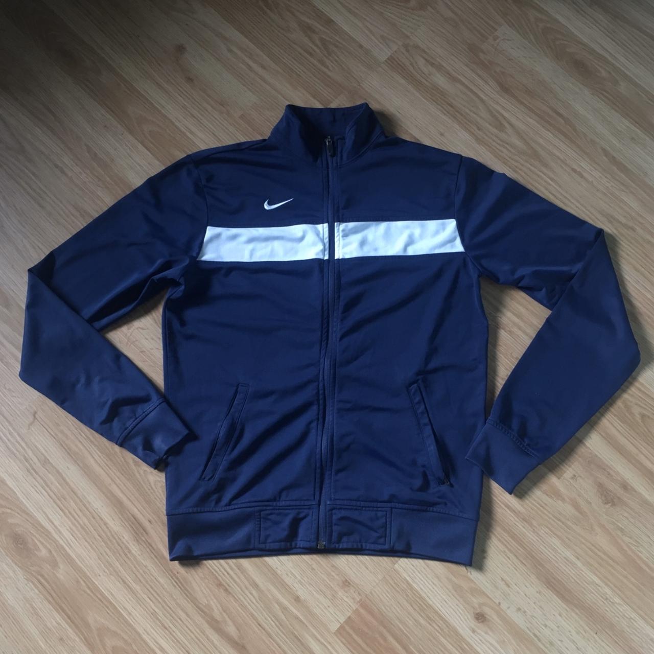 Nike New York Yankees track jacket in navy. - Depop