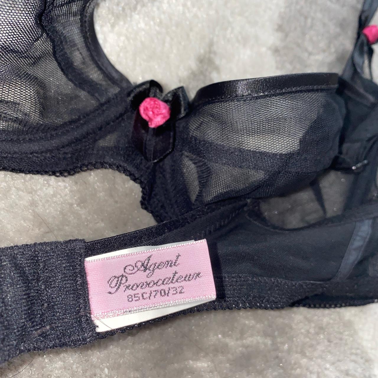 Agent Provocateur sheer flower fairy bra Size UK - Depop