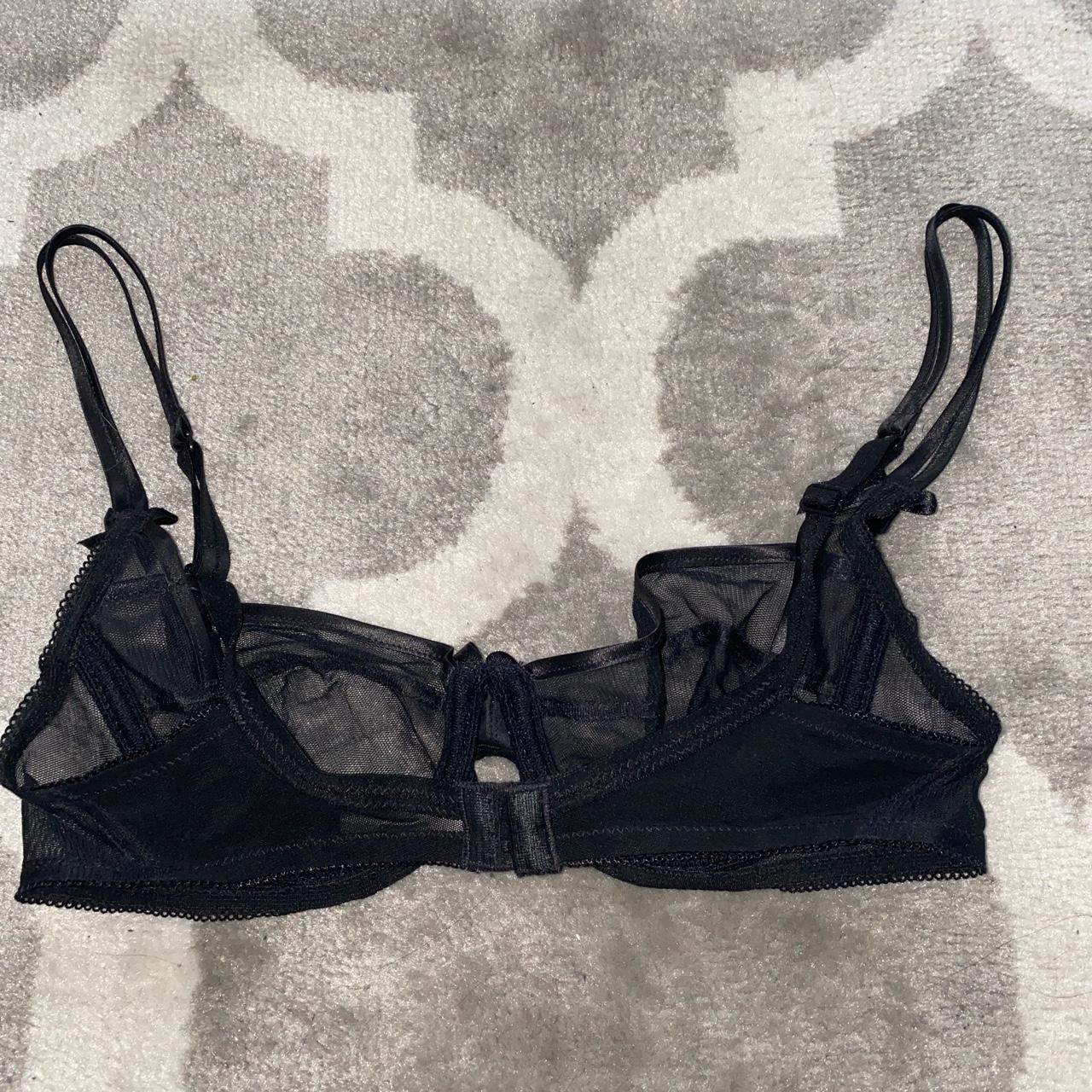 Agent Provocateur sheer flower fairy bra Size UK - Depop