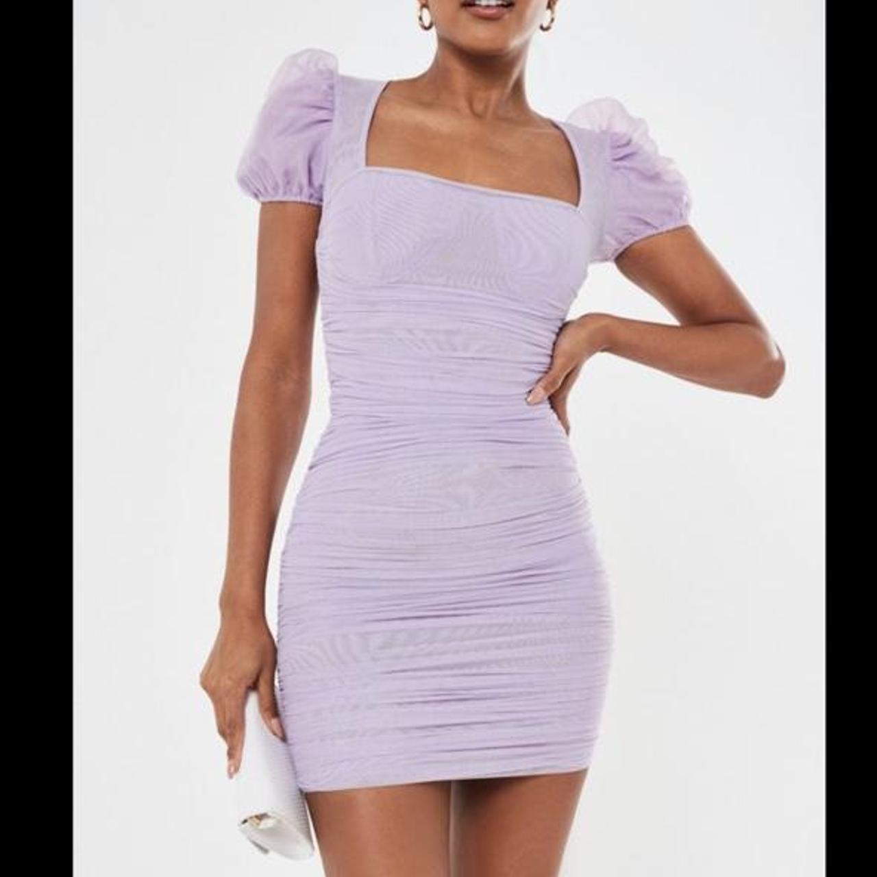 Missguided mauve dress hotsell