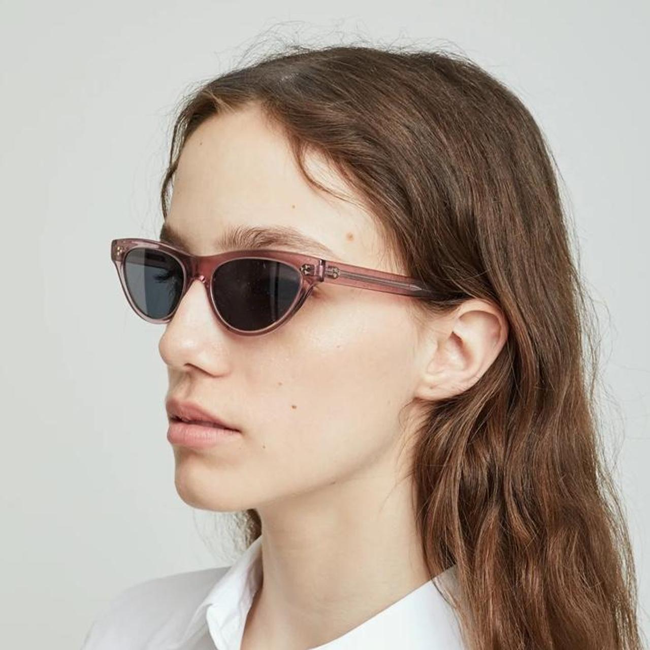 Oliver Peoples Women's Pink and Purple Sunglasses