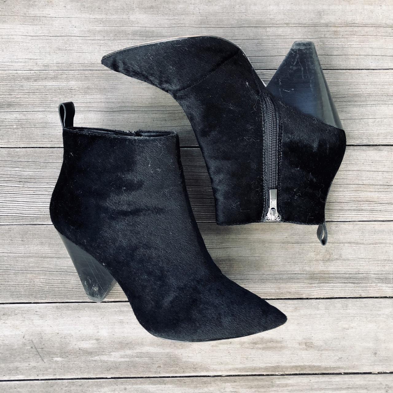 Pure navy booties best sale