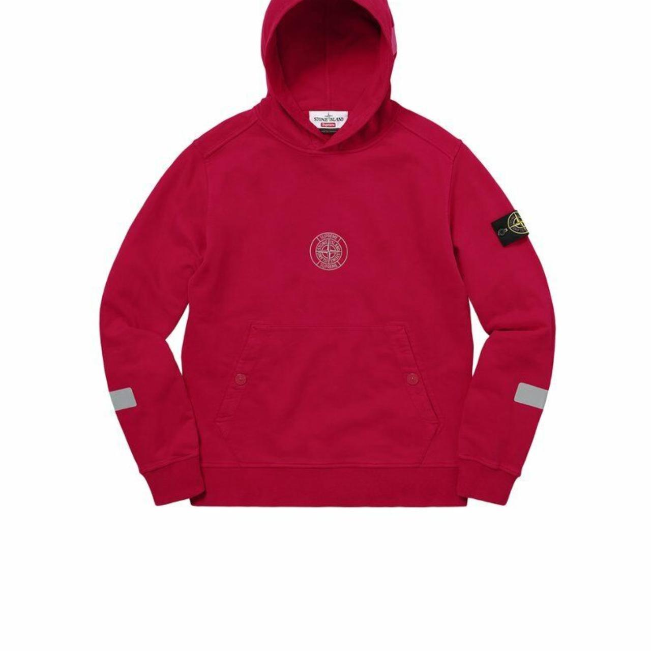 Stone island store reflective sweatshirt