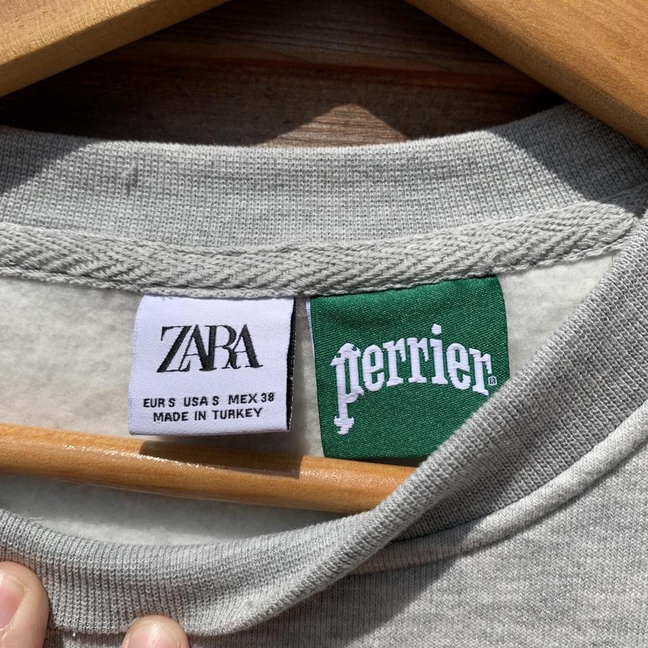 perrier hoodie zara