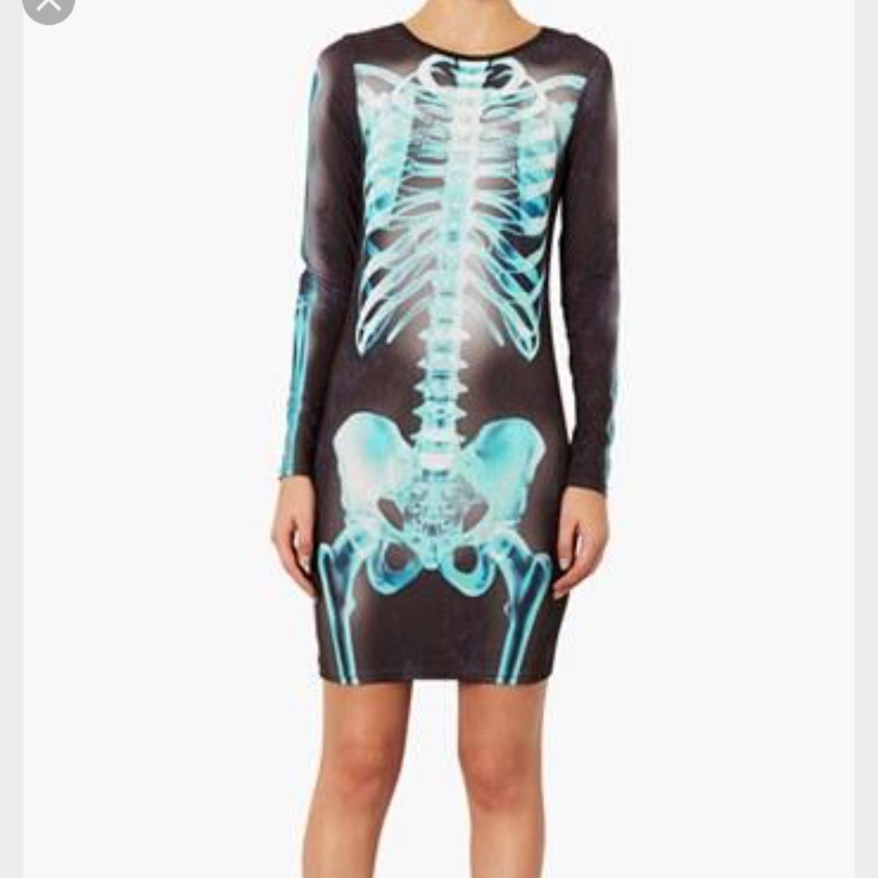 Topshop on sale skeleton dress