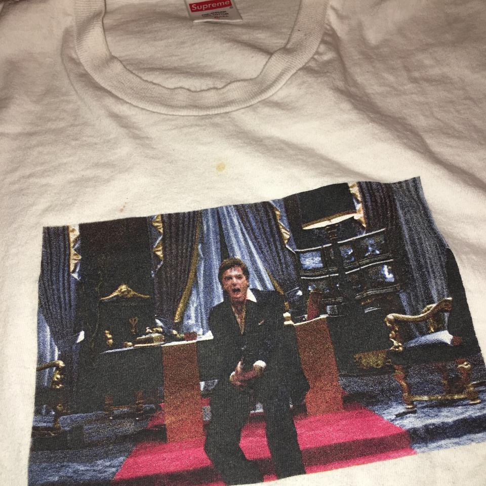 Supreme x SCARFACE friend tee. iconic movie scene... - Depop