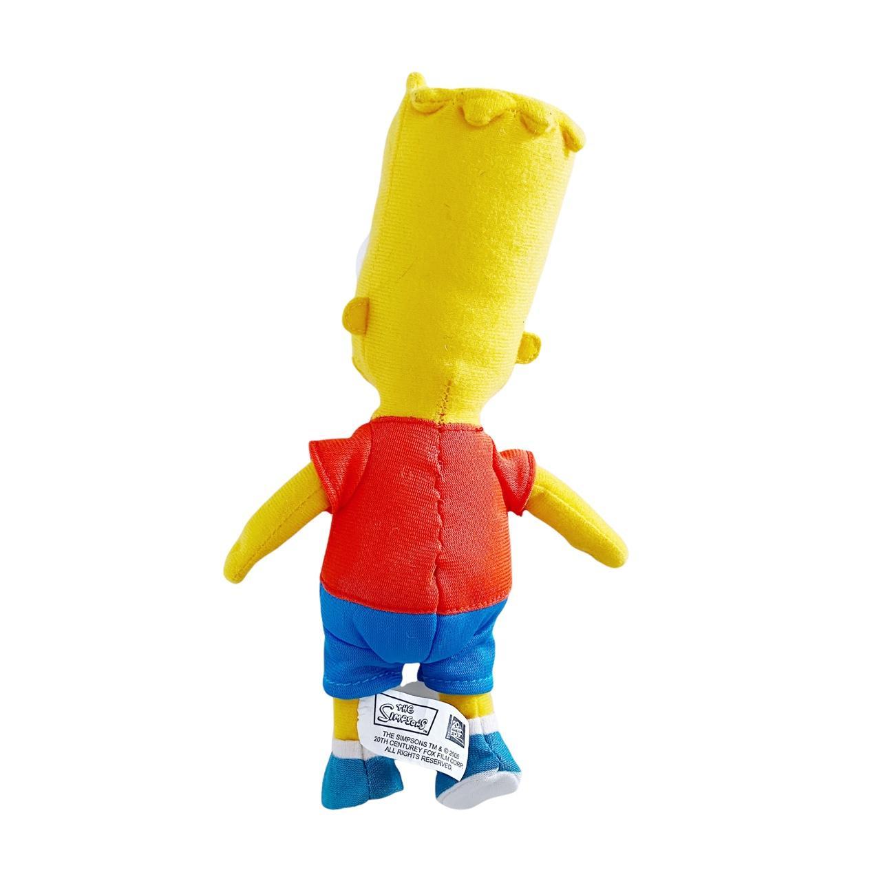 Bart Simpson The Simpsons Fox 2005 10" Plush Toy... Depop