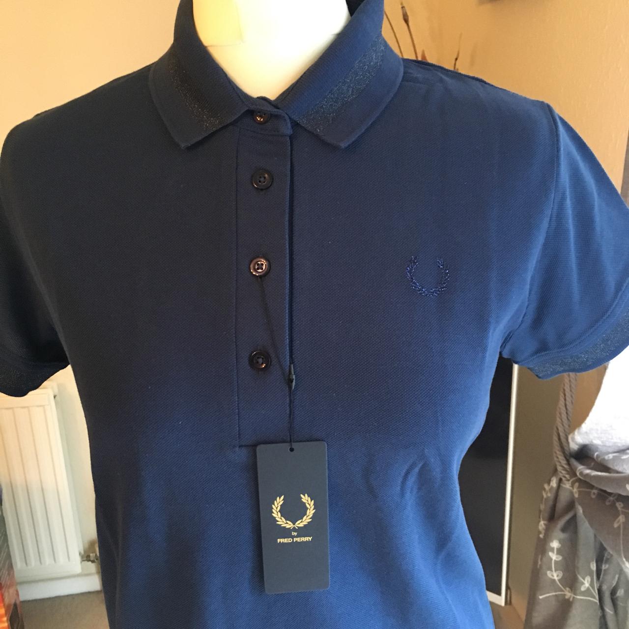 Fred Perry Womens T Shirt Brand New Size Unwanted Depop