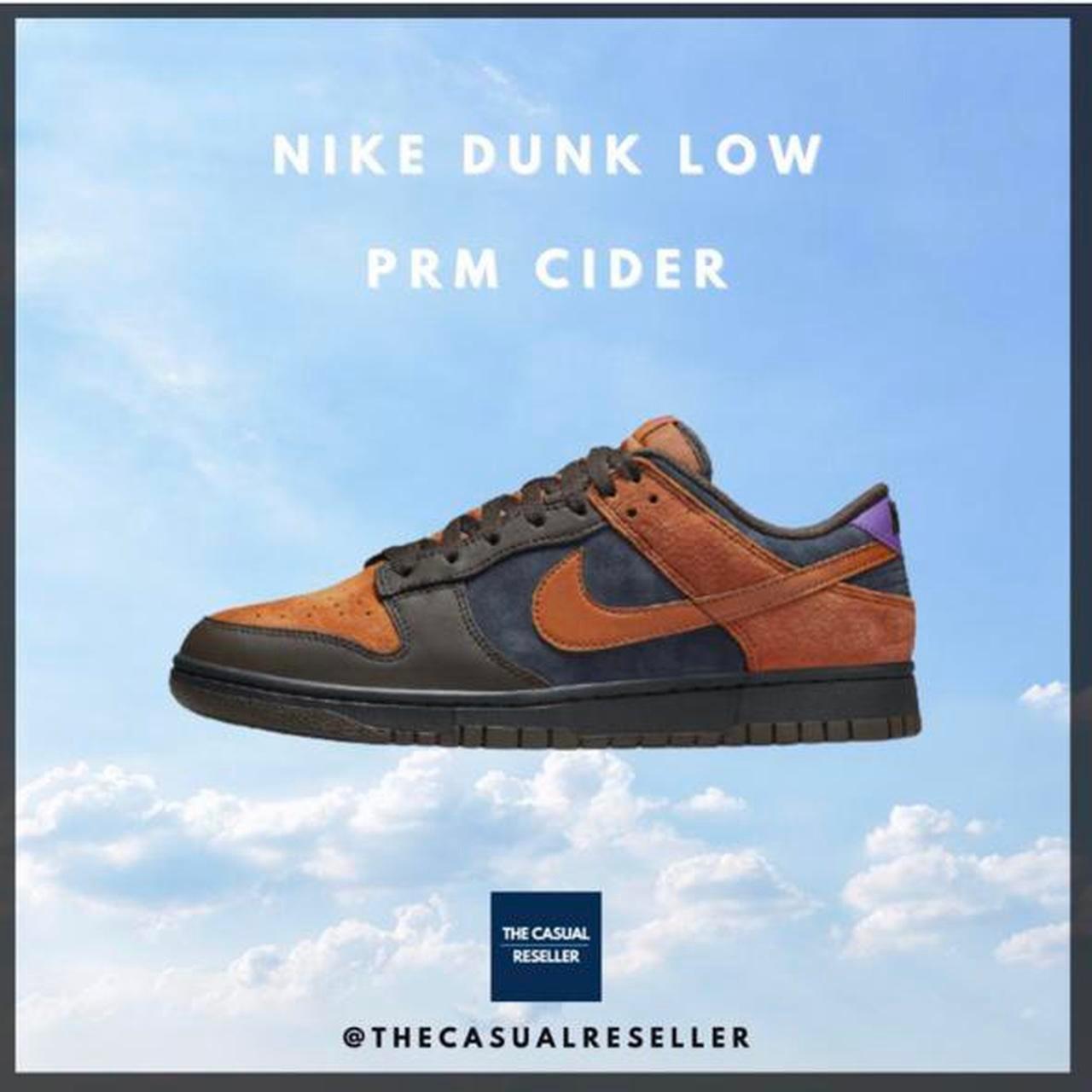 dunk low prm cider
