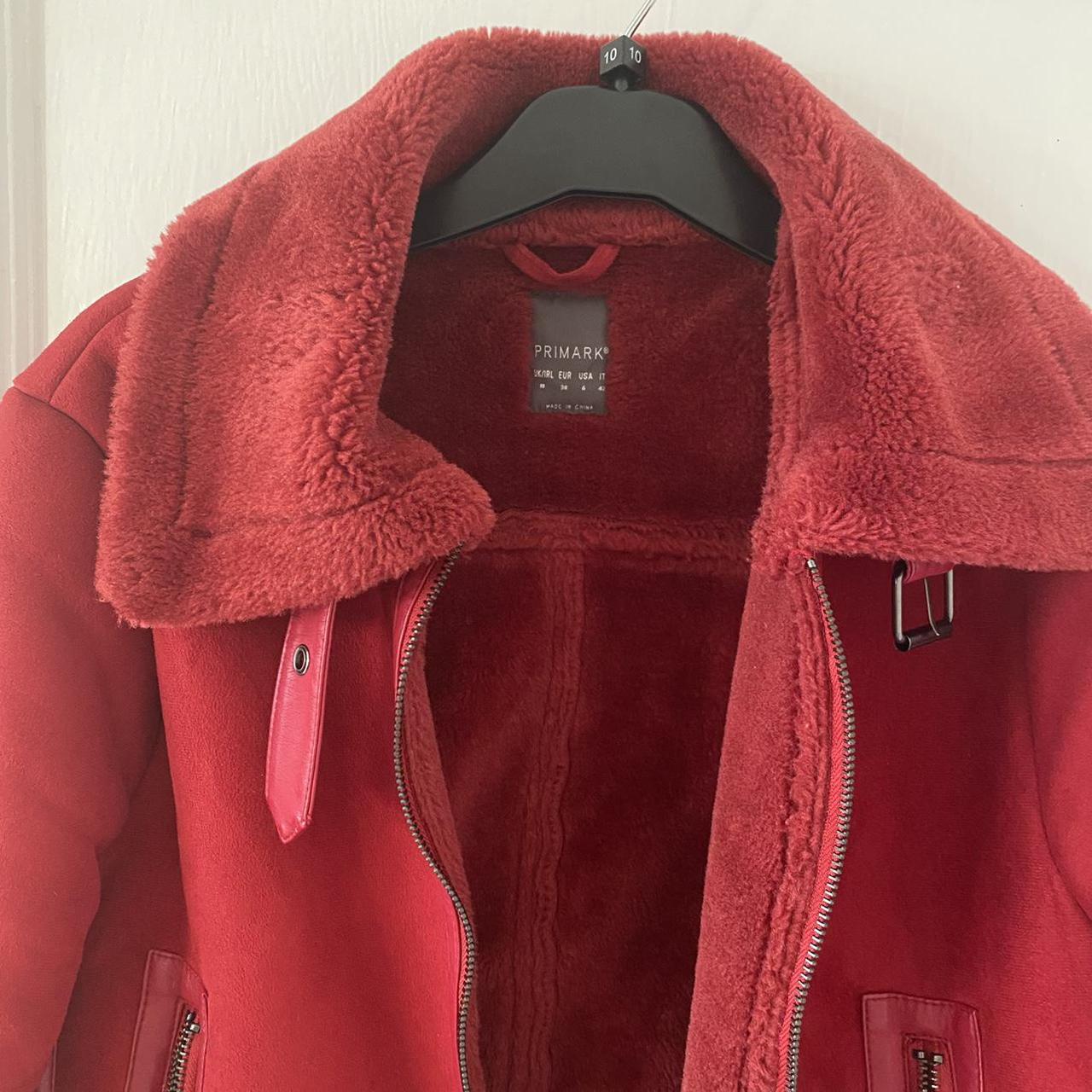 primark red jacket