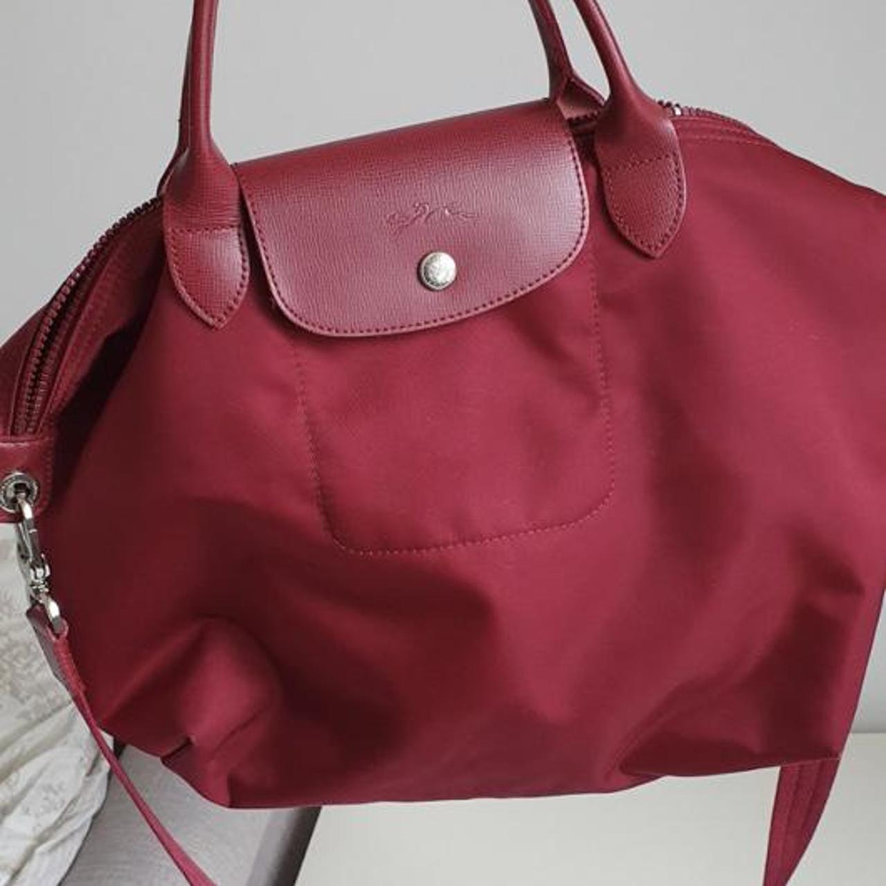 Longchamp Women's Burgundy Bag (2)