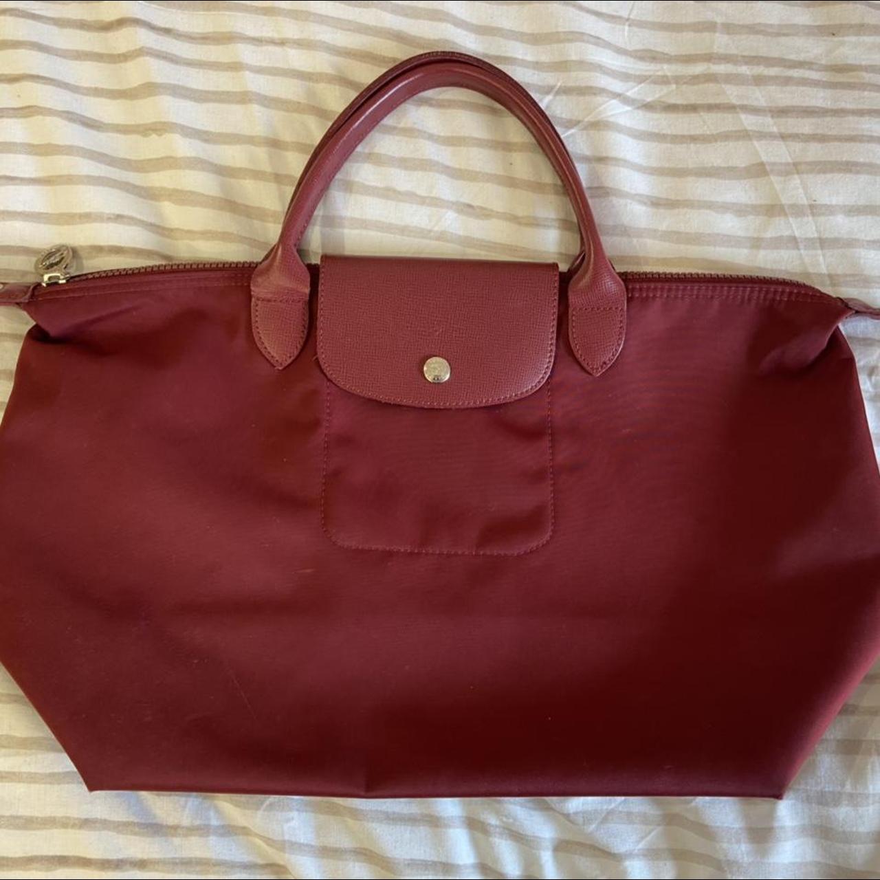 Longchamp Women's Burgundy Bag (3)