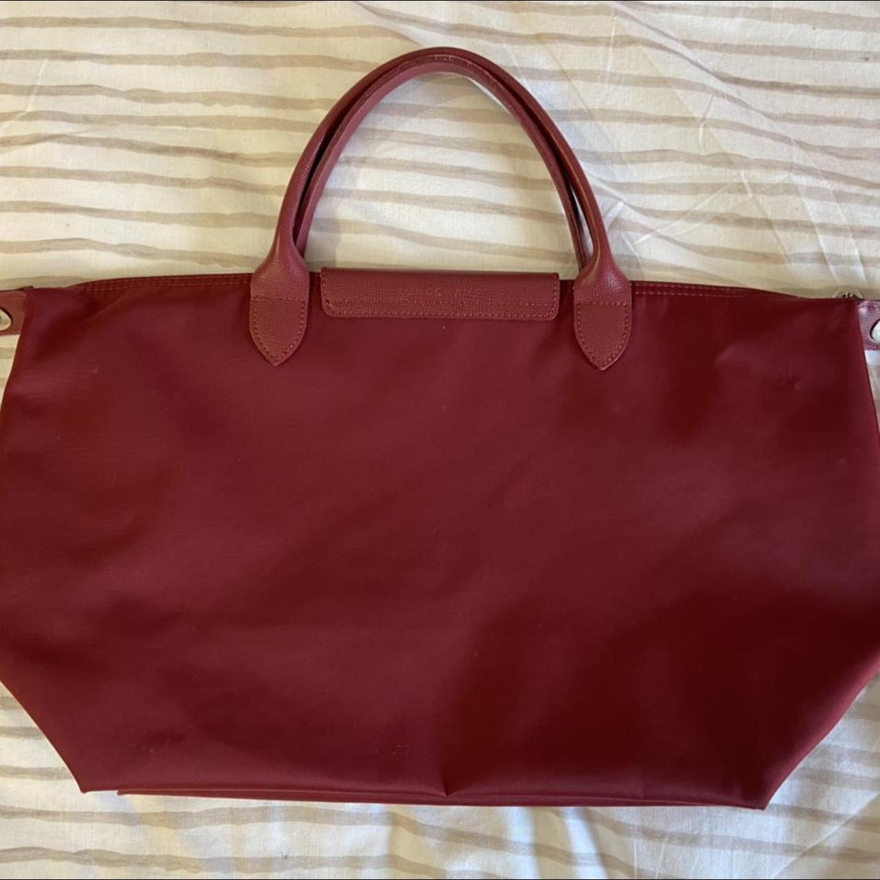 Longchamp Women's Burgundy Bag (4)