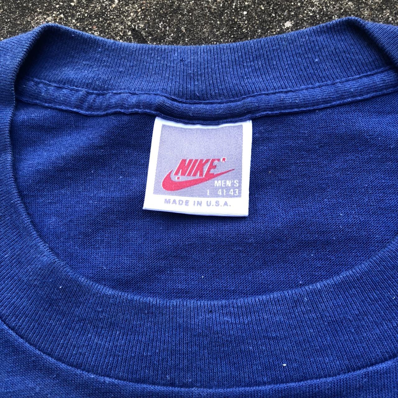 Vintage Nike Athletic Department t-shirt COND: - Depop