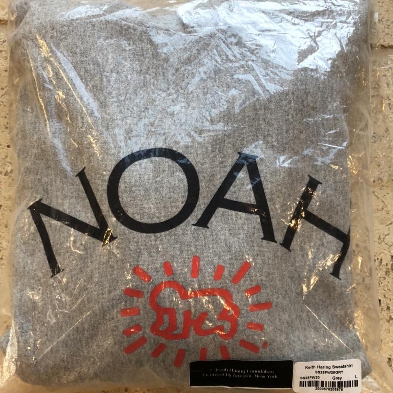 Noah x Keith Haring hoodie, Size L grey, Brand new...