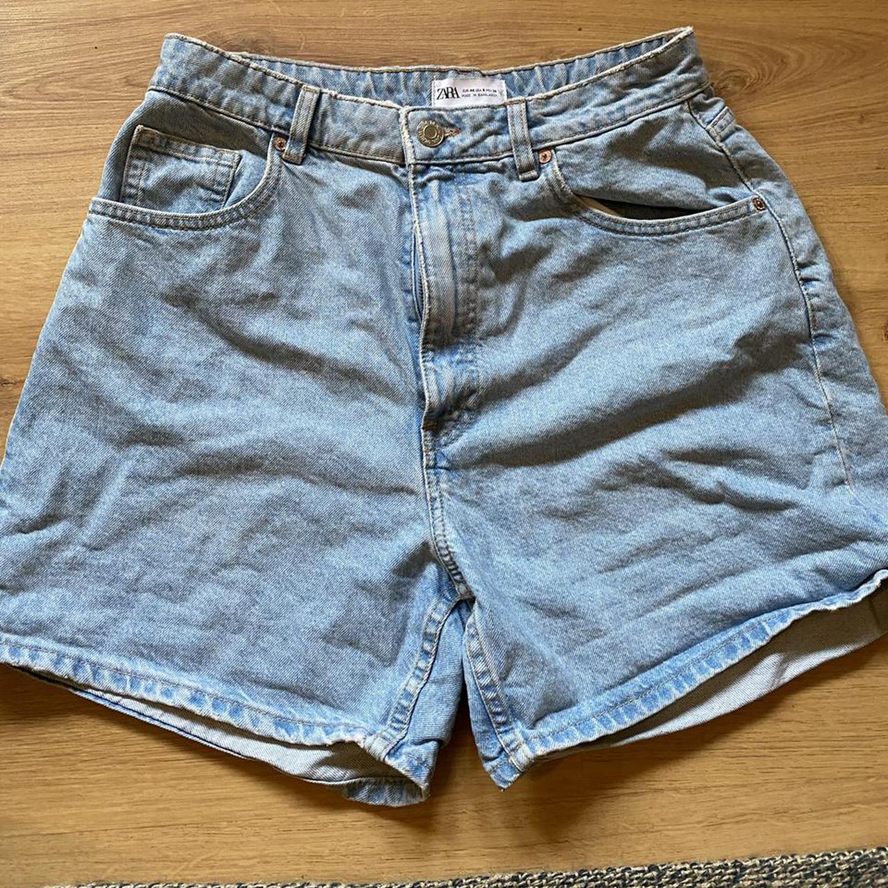 zara mom fit bermuda shorts