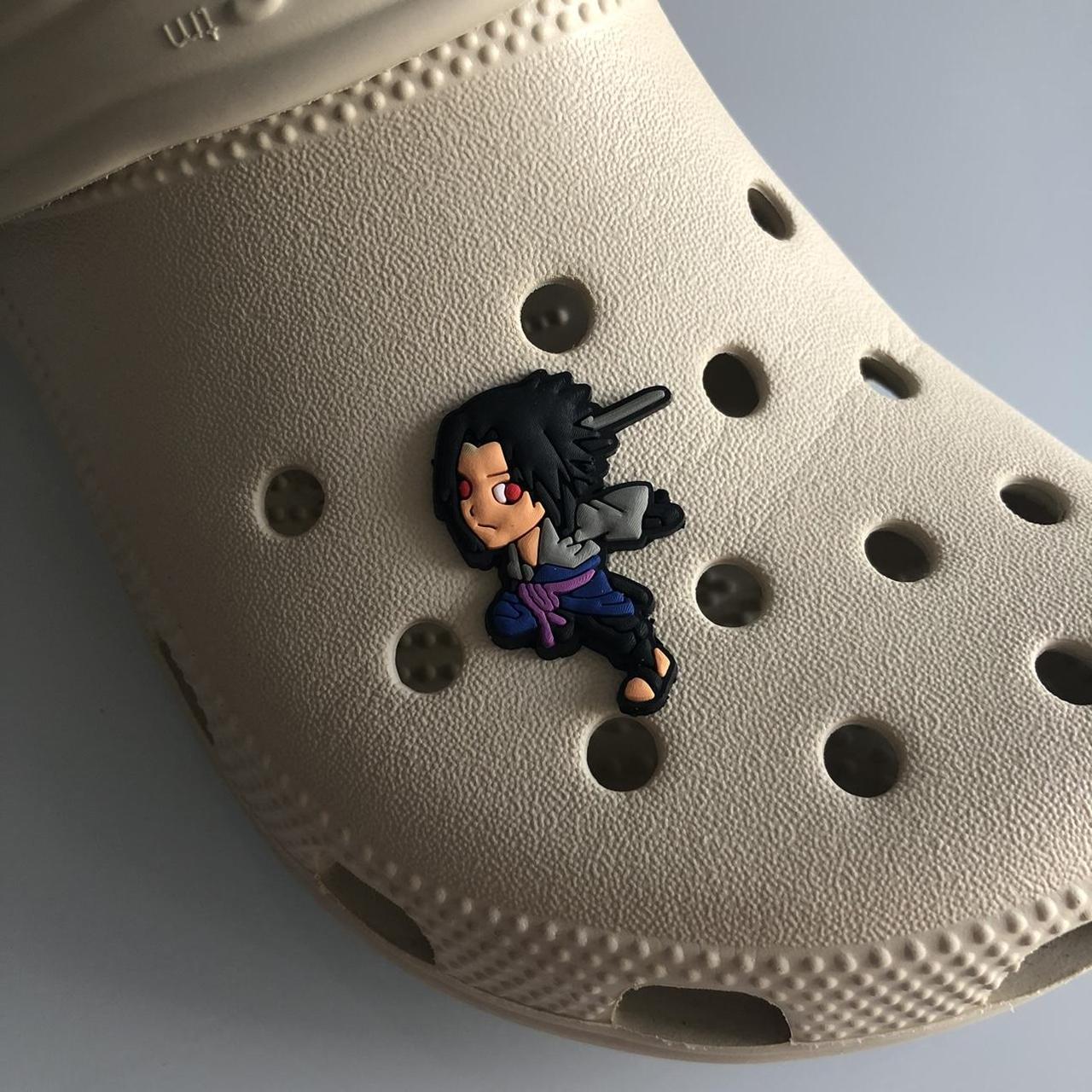 Naruto Sasuke Sasuke Croc Charm Sasuke Uchiha Naruto Jibbitz As A