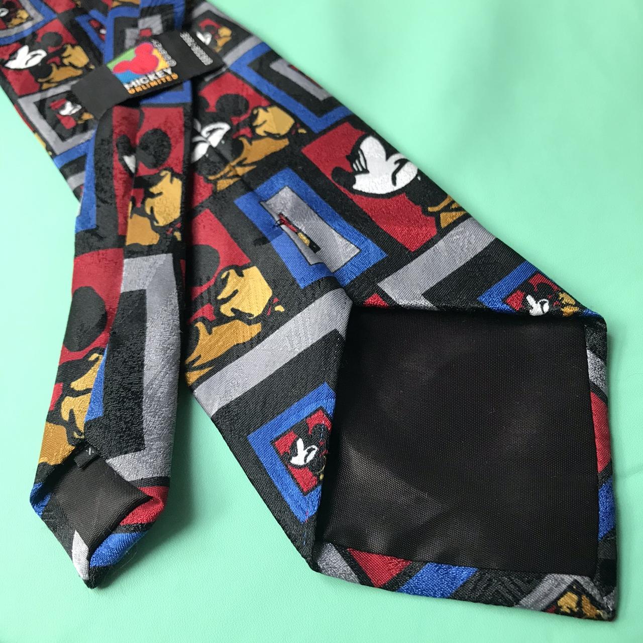 Vintage 80s/90s Disney Mickey Mouse Neck Tie by... - Depop