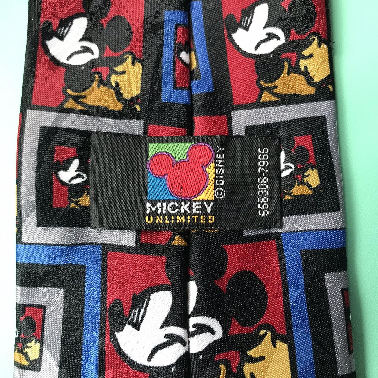 Vintage 80s/90s Disney Mickey Mouse Neck Tie by... - Depop