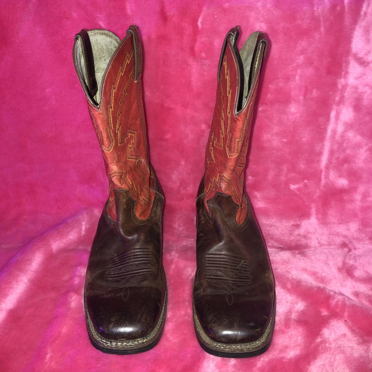 Product Image 1 - Vintage Durango leather cowboy/western boots.