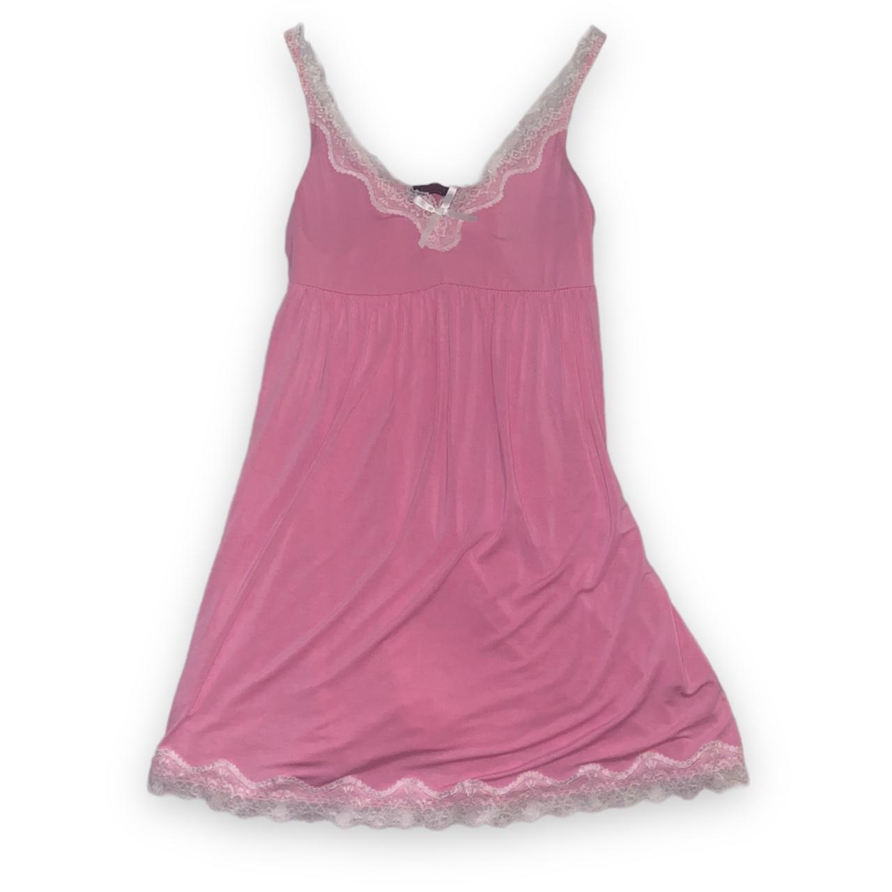 pink cotton babydoll dress babydoll y2k 🌸light pink... - Depop