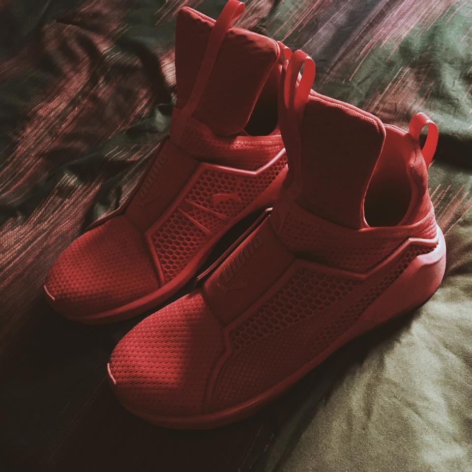 red fenty puma