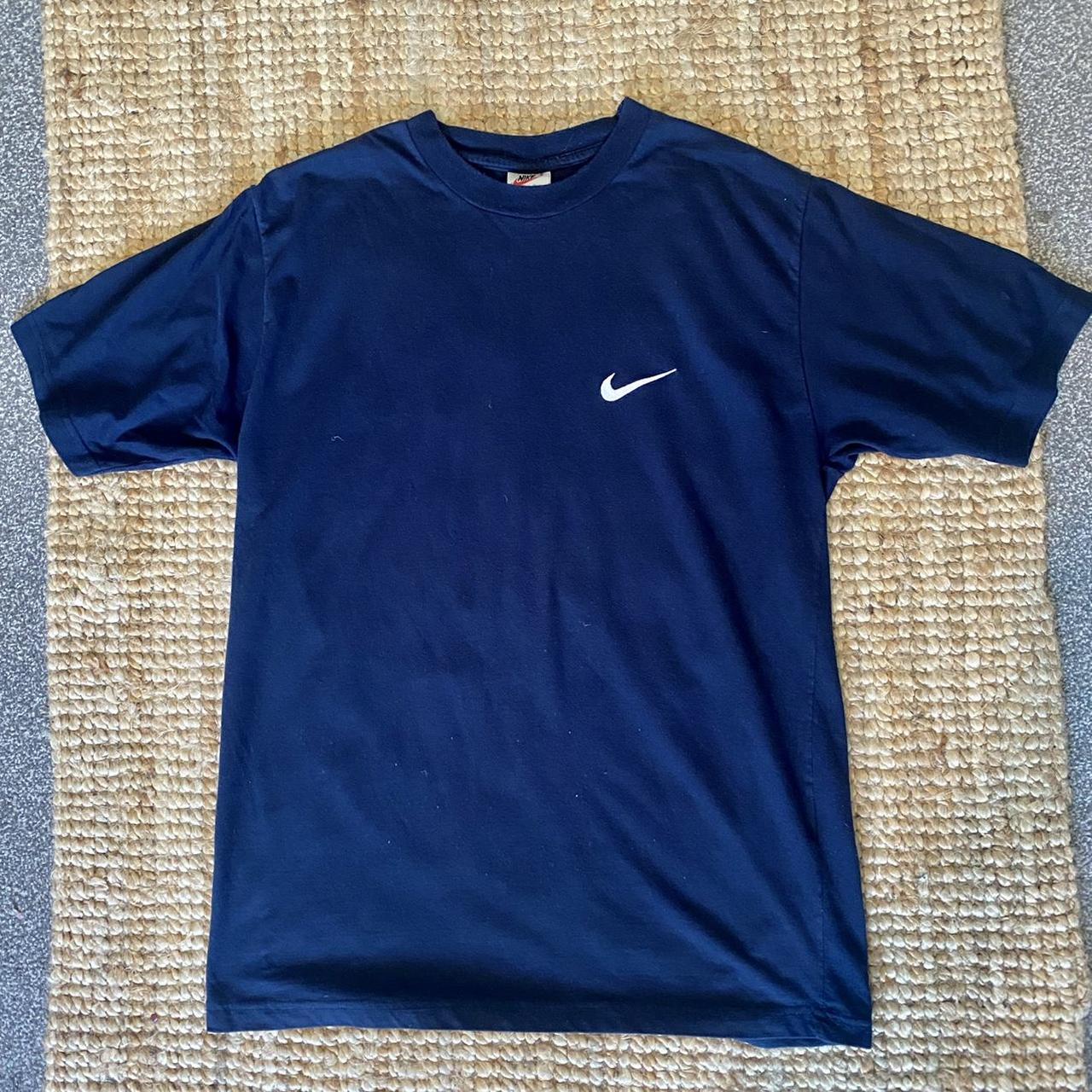 Nike Men's Navy T-shirt | Depop